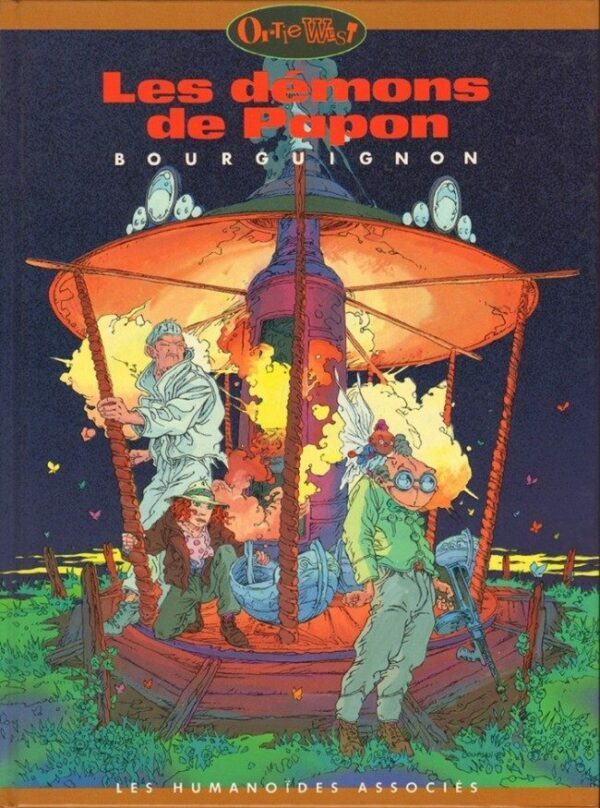 Ortie West n°1 à 2 - Série de 2 Bd's: Capitaine futur/Les démons de Papon – Image 2